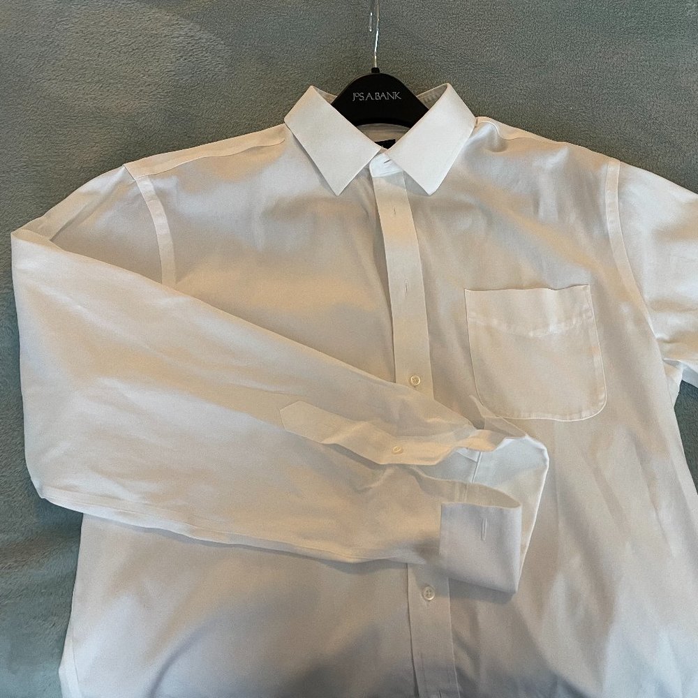 Jos. A. Bank Traveler Collection Slim Fit Spread Collar French Cuff Dress Shirts